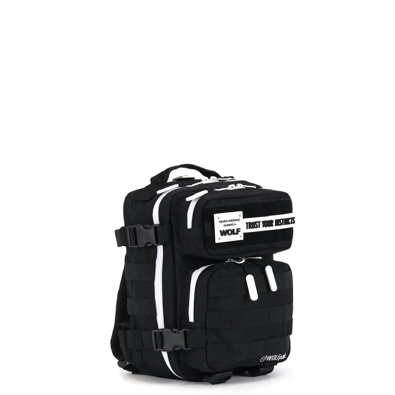 9L Backpack Mini Alpha Black White Accents