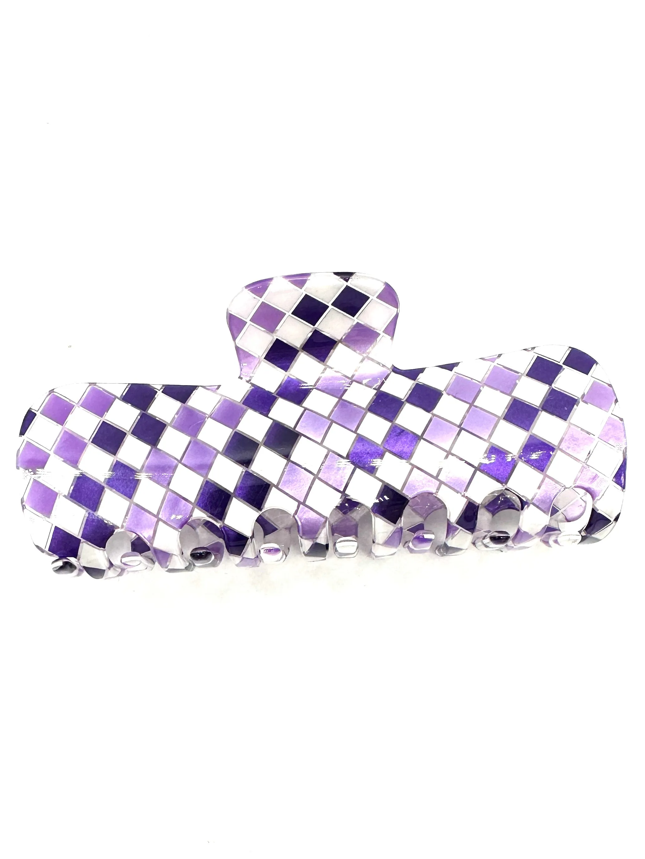 Aubrie Oversized Printed Hair Clips