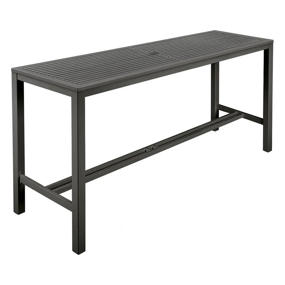 Aura Aluminum Pub High Dining Table