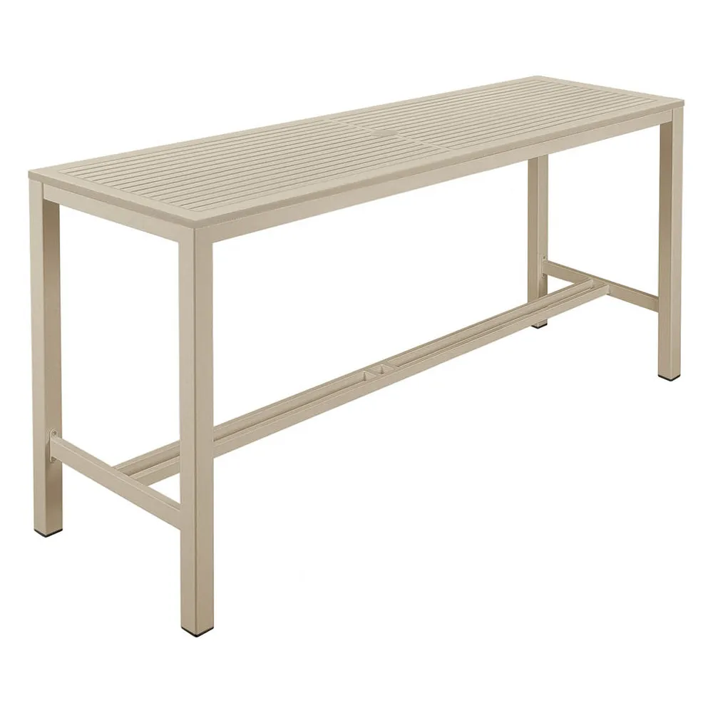 Aura Aluminum Pub High Dining Table