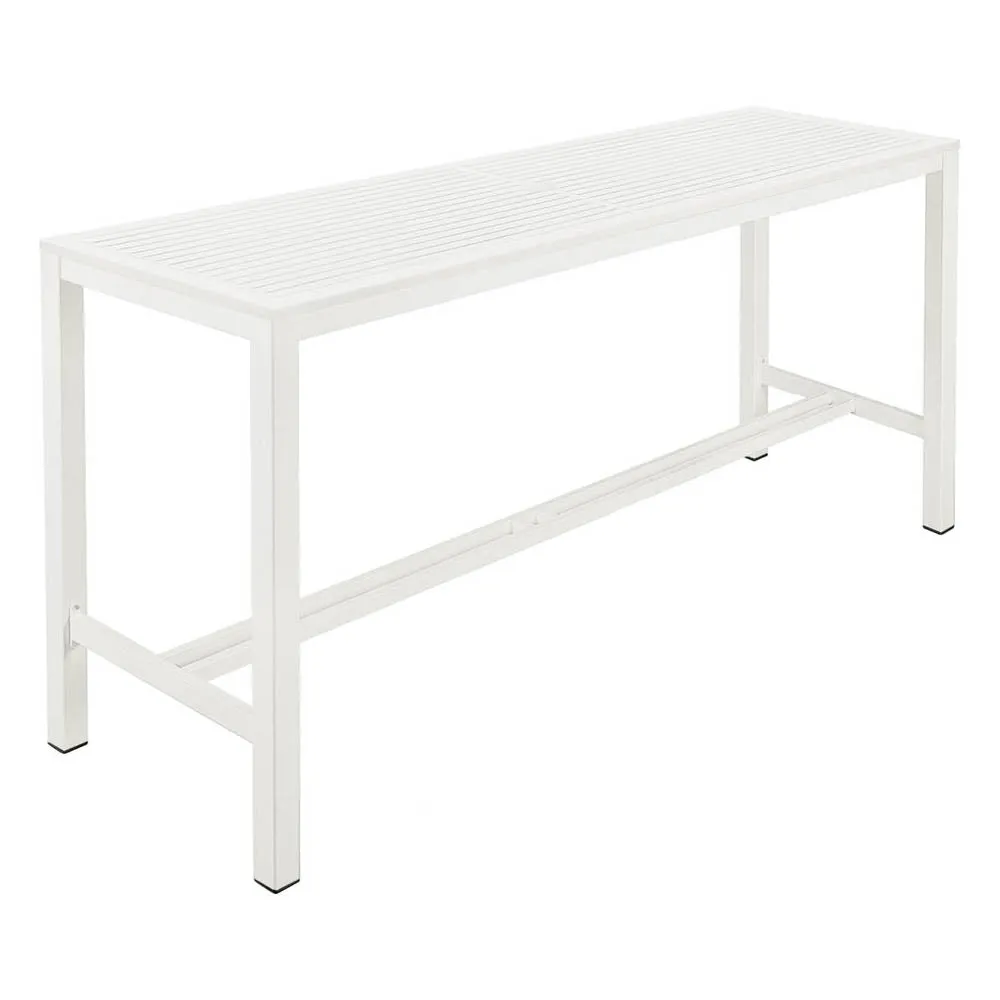 Aura Aluminum Pub High Dining Table