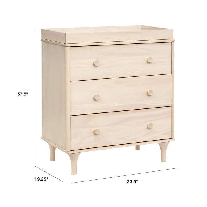 Babyletto - Lolly 3-Drawer Changer Dresser with Removable Changing Tray