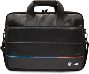 BMW M Series Torba Laptop Bag for 16" Carbon Tricolour Black - BMCB15PUCARTCBK