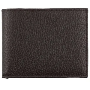 Calfskin Leather Wallet - Espresso