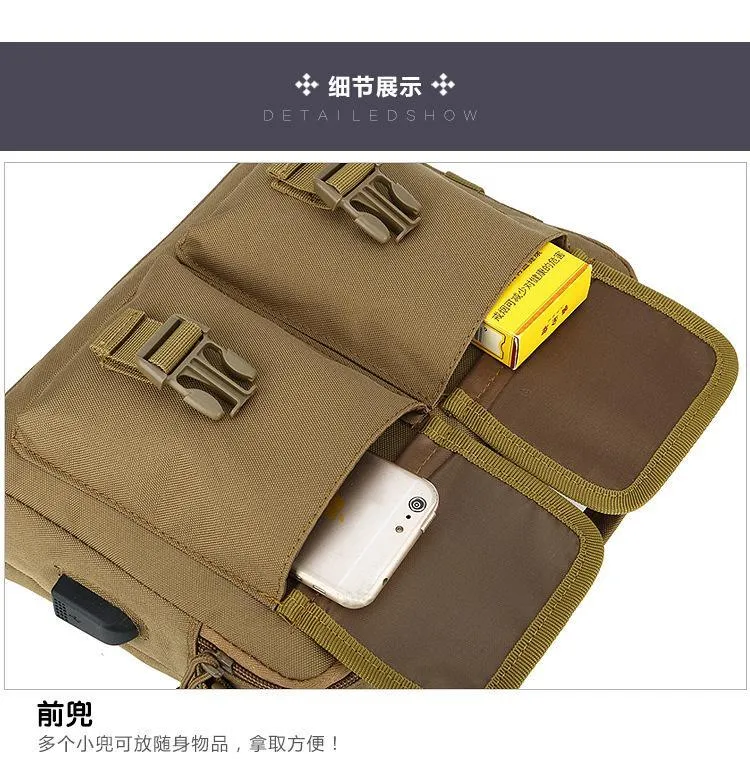 Casual Sports Messenger bag with Large Capacity