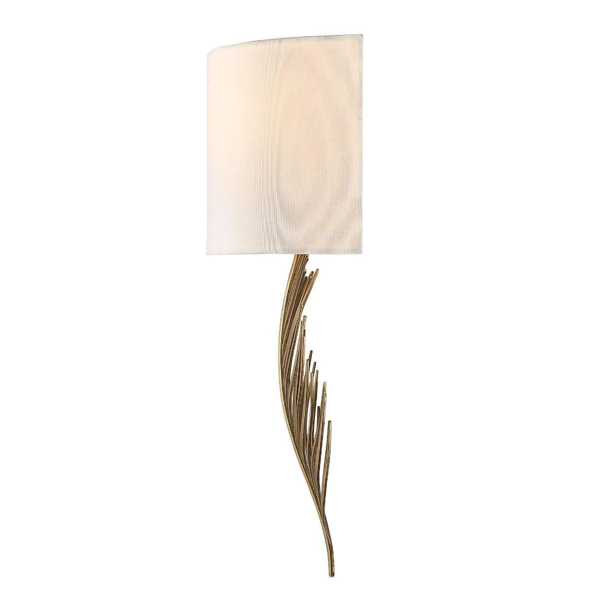 Cay 2 Lights 17 in. Wall Sconce Gold Finish