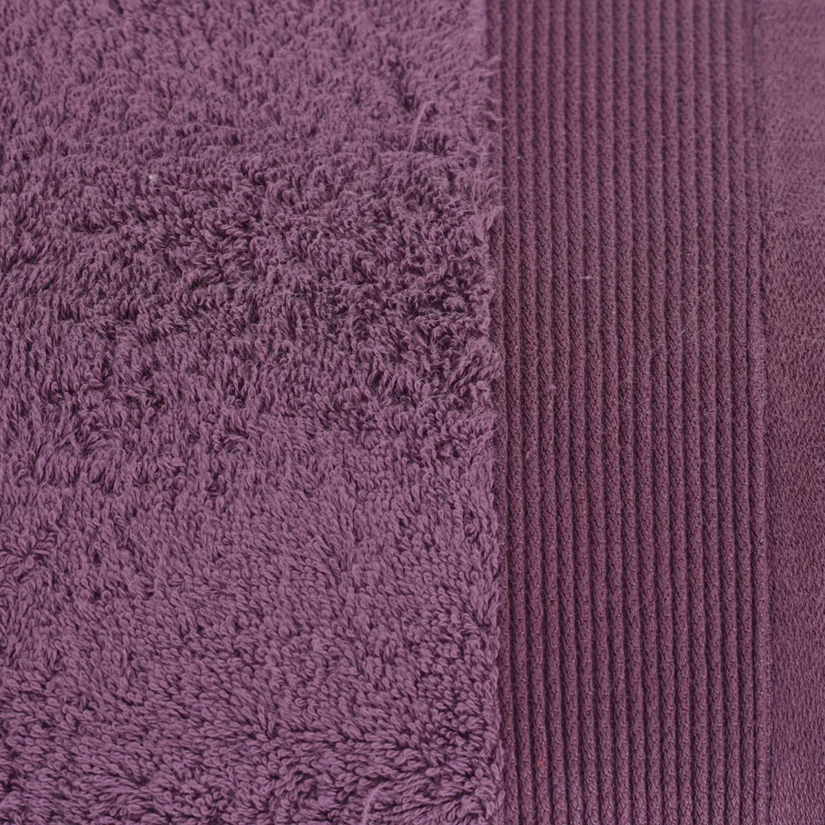 Colorart  Embedded Stripe Shadow Purple Towel