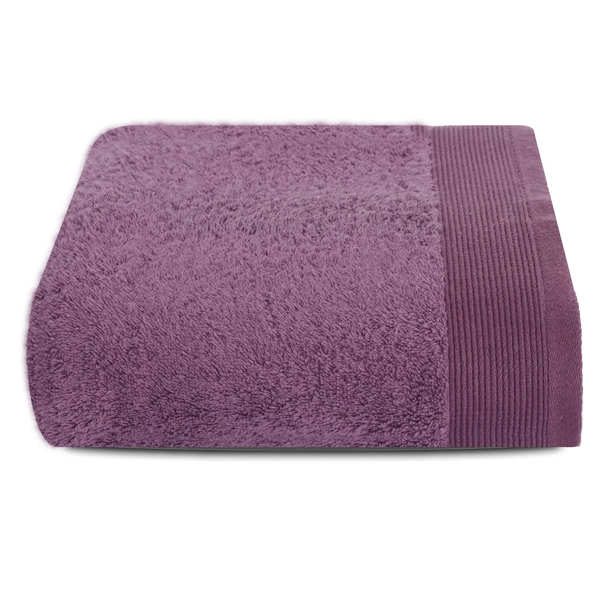 Colorart  Embedded Stripe Shadow Purple Towel