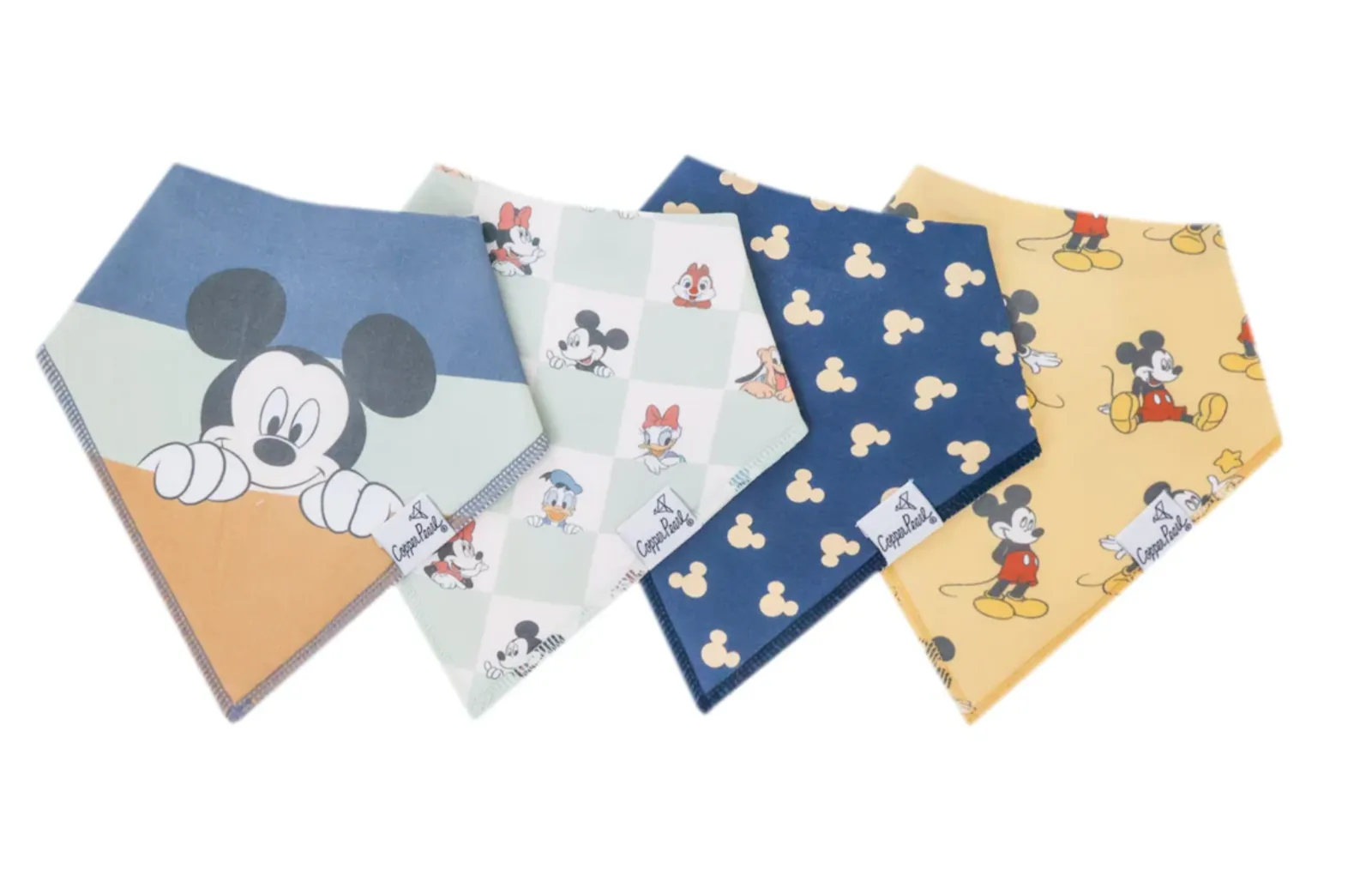 Copper Pearl - Baby Bandana Bib Sets of 4 - Multiple Styles Available