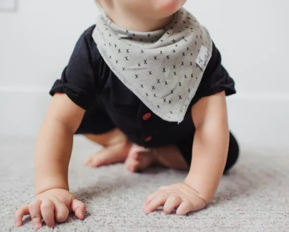 Copper Pearl - Baby Bandana Bib Sets of 4 - Multiple Styles Available