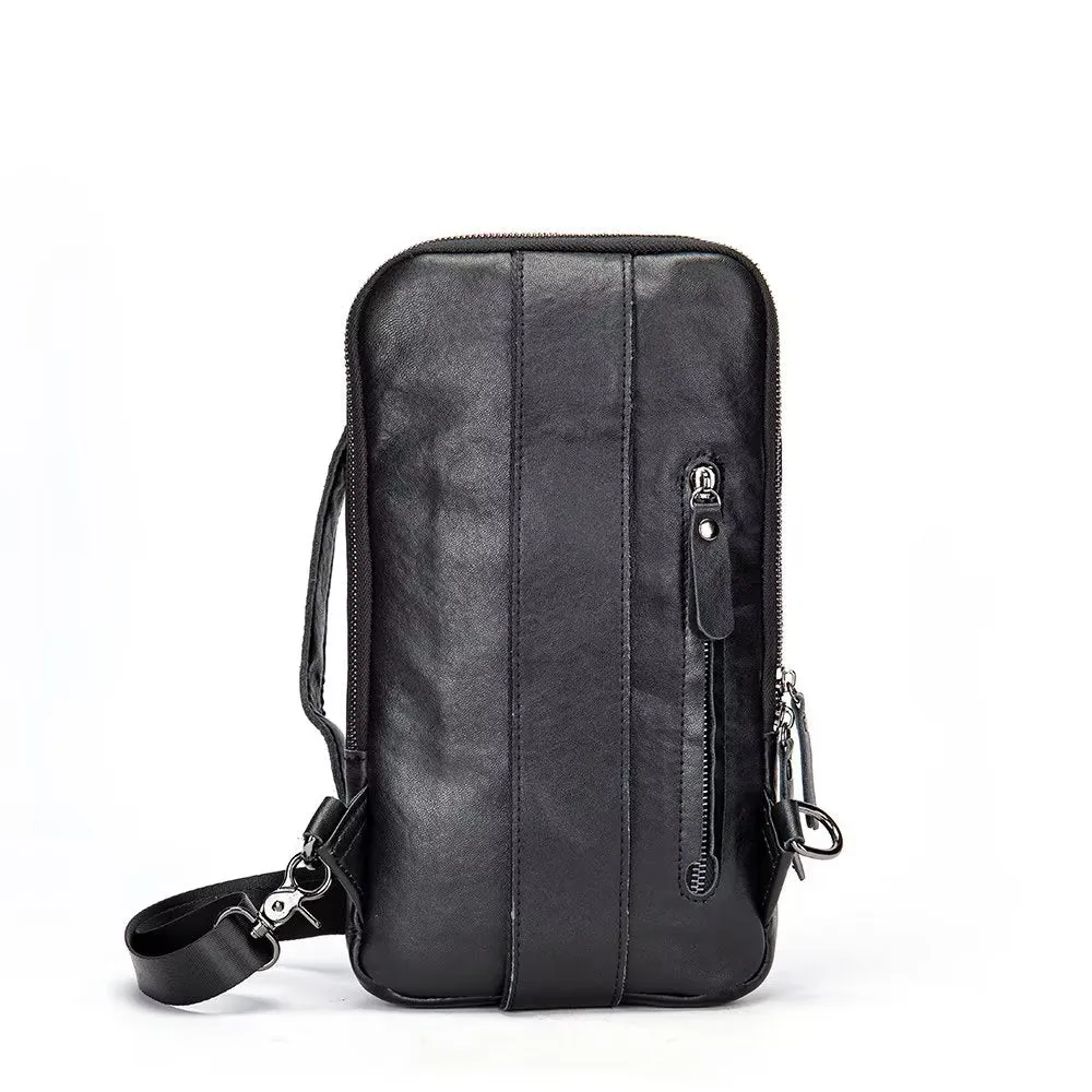 CowLuxe Vintage Chest Bag Stylish Backpack