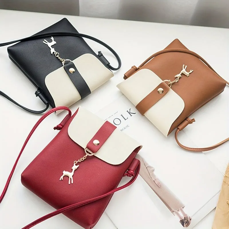 Deer Pendant Crossbody Bag The Ultimate Gift for Girls