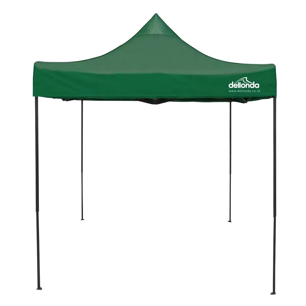 Dellonda DG128 Premium Pop-Up Gazebo Water Resistant Carry Bag Stakes Weight 2x2m