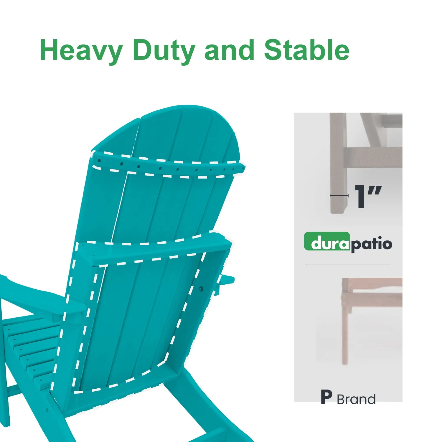 Durapatio Heavyduty patio furniture 2 set