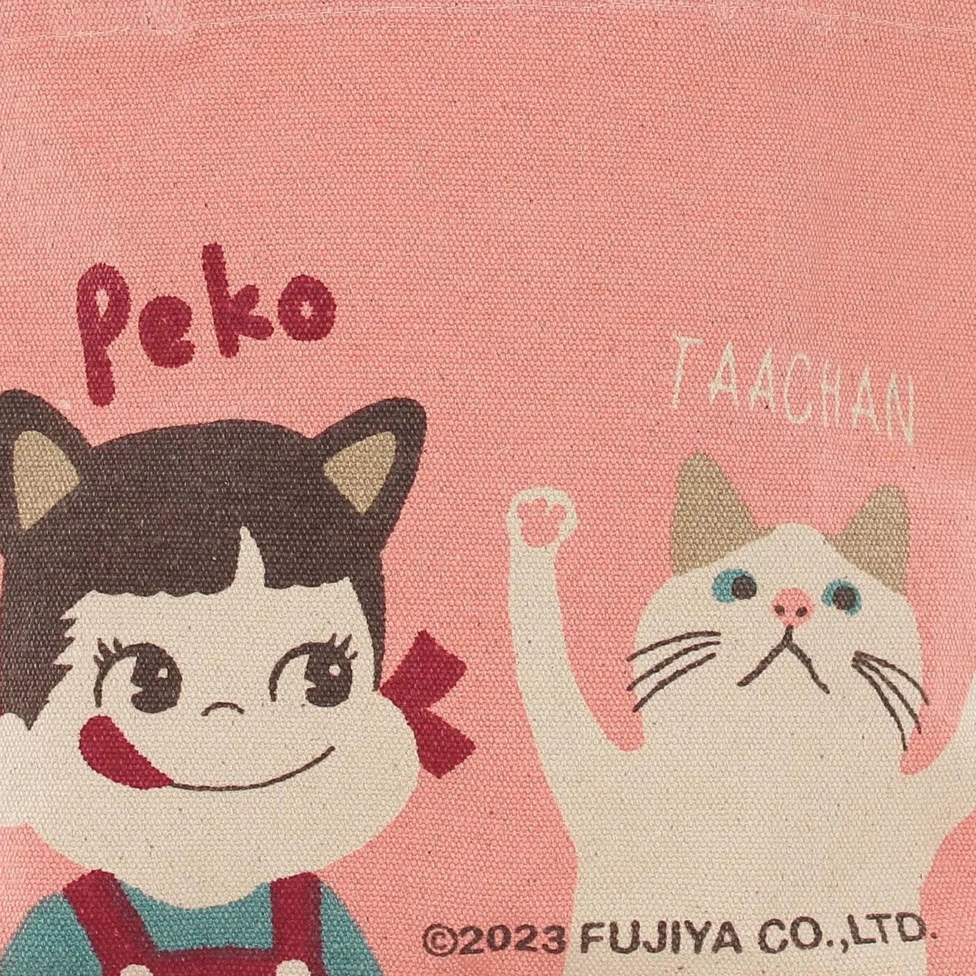 Fujiya Peko-chan Canvas MINI Tote Bag