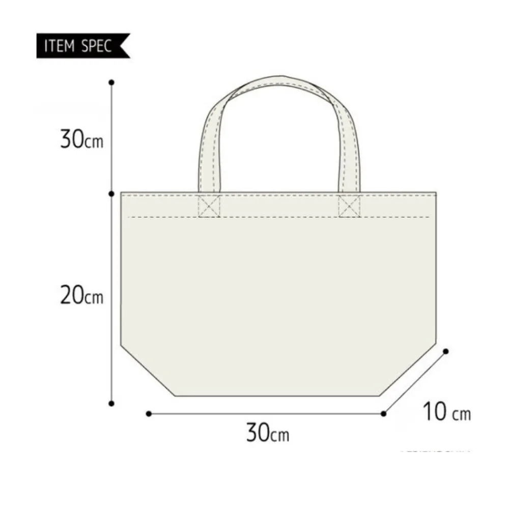 Fujiya Peko-chan Canvas MINI Tote Bag