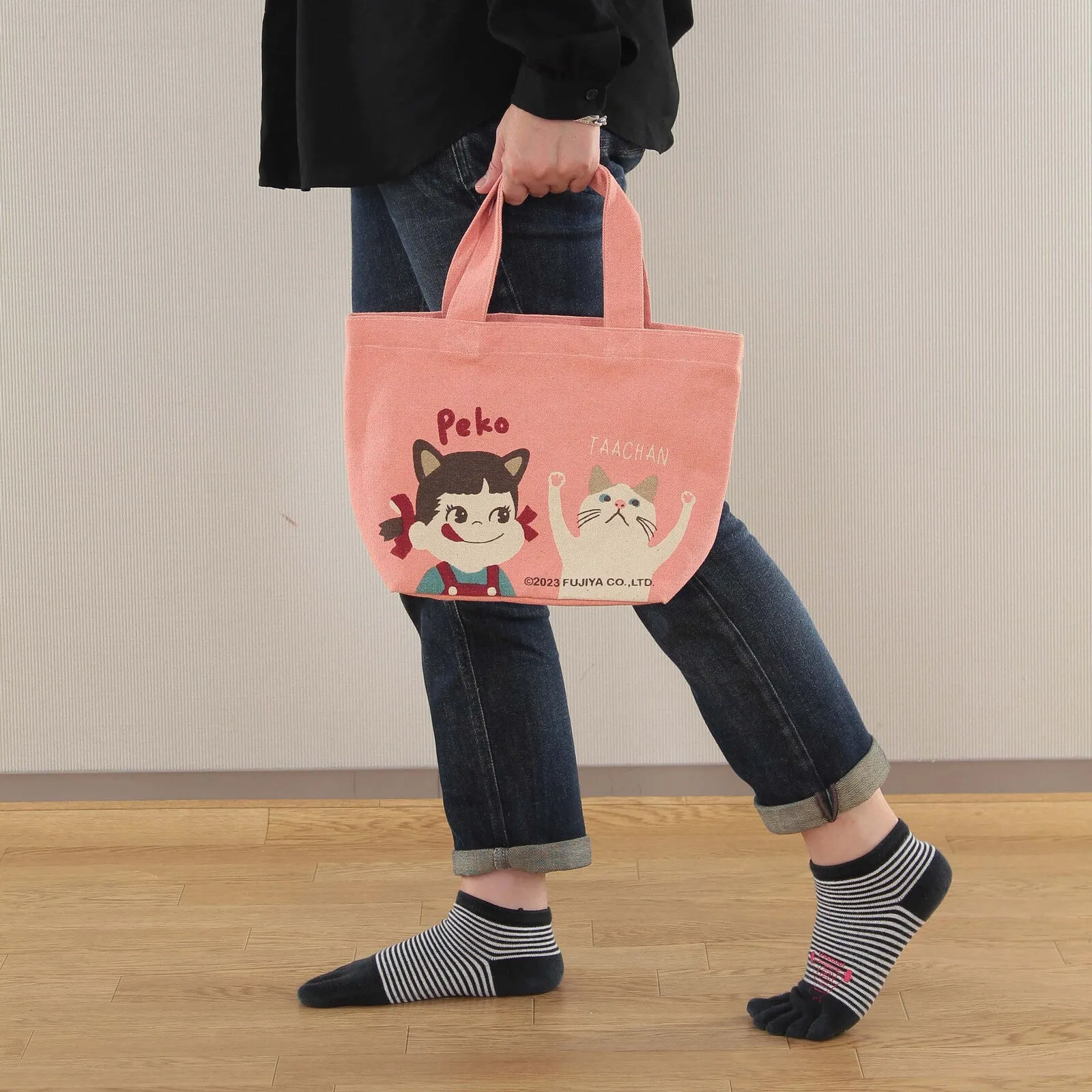 Fujiya Peko-chan Canvas MINI Tote Bag