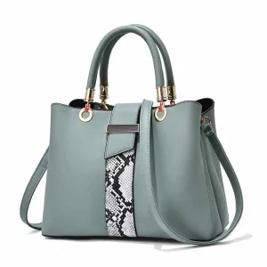 Glow Chic's Snakeskin Pattern Shoulder Bag