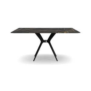 Icon Square Dining Table Black