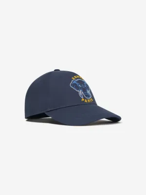 KENZO Kids Elephant Cap in Navy