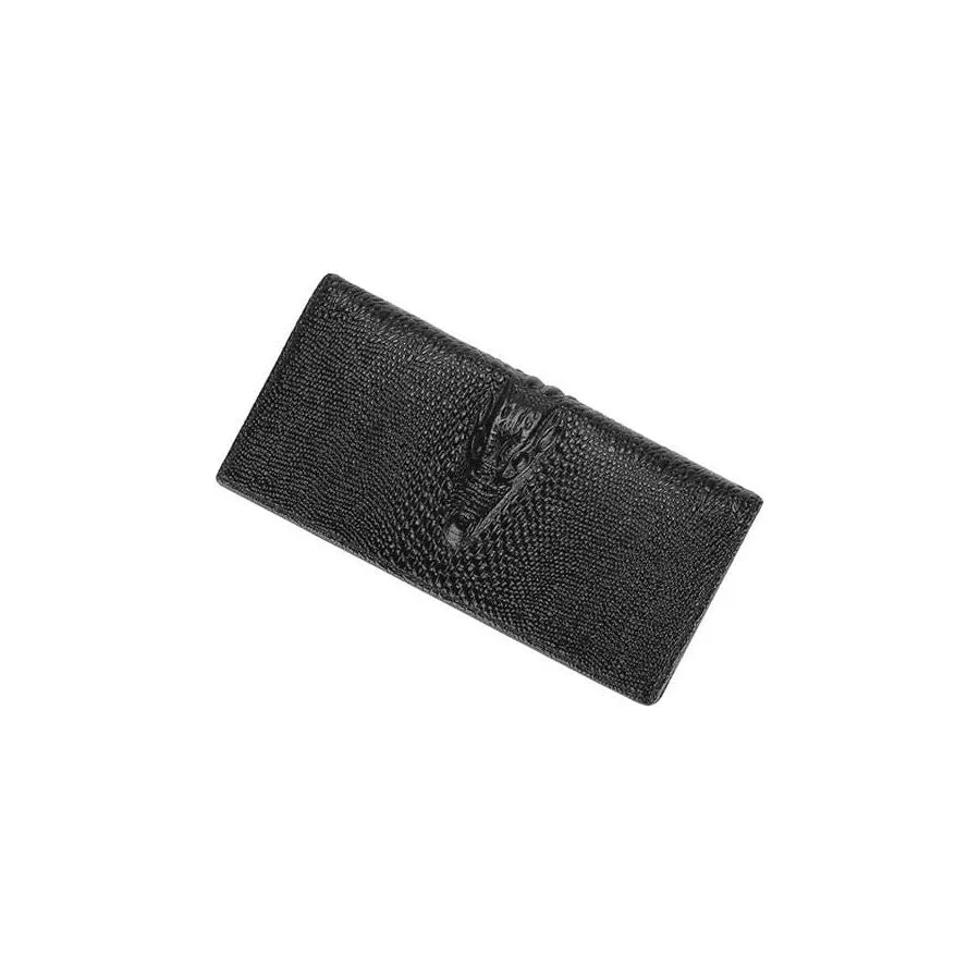 Luxury CrocLeather Vintage Card Holder Purse