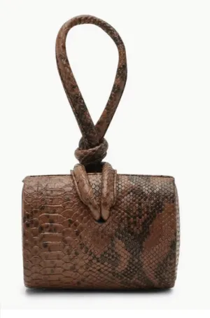 Mini Snakeskin Clutch Bag