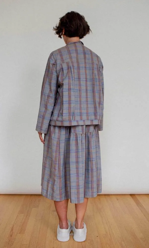 Shosh Plaid Long Sleeve Miho Jacket