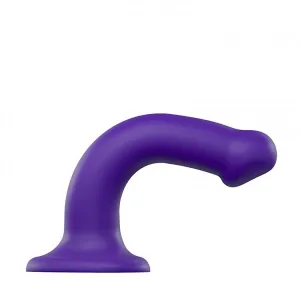 Strap-on-Me Bendable Dual Density Dildo - Purple  Medium