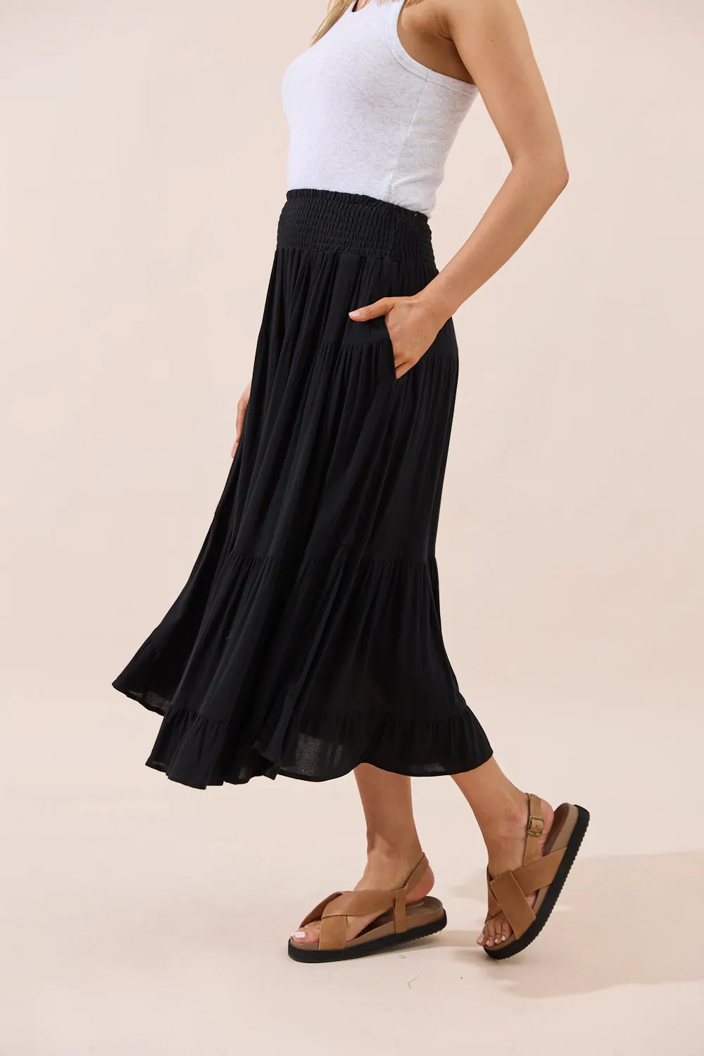 Sunset Skirt - Black