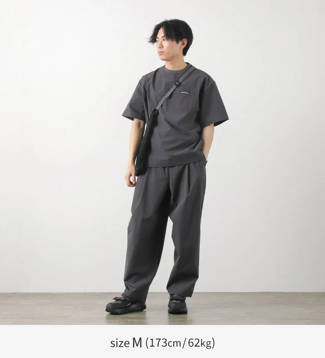 THOUSAND MILE / Short Sleeve T-Shirt and Long Pants Set