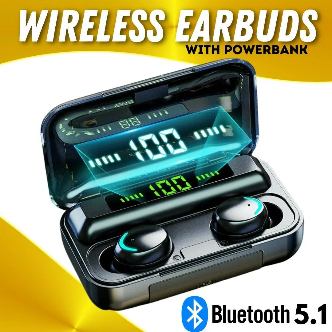 Universal Wireless Bluetooth Earbuds For Apple iPhone Samsung and Android Devices