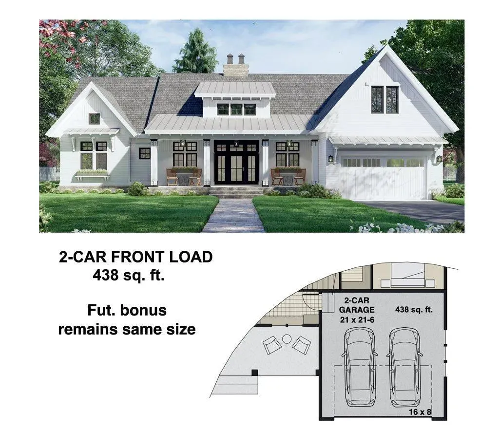 Versatile 2419 Sq Ft Home with Bonus Room and Side Garage