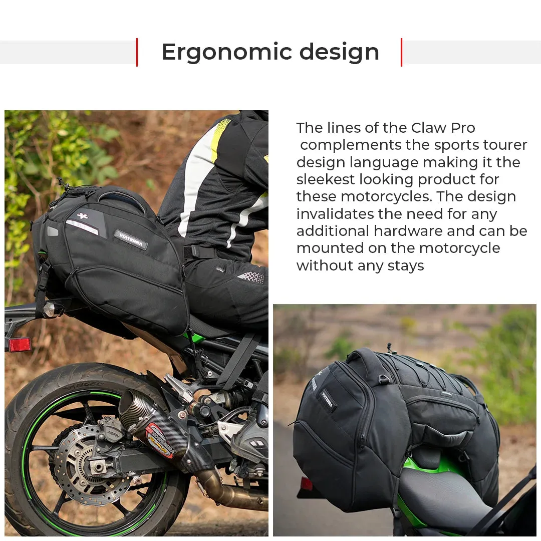 ViaTerra Claw Pro Motorcycle Tail Bag (Universal)