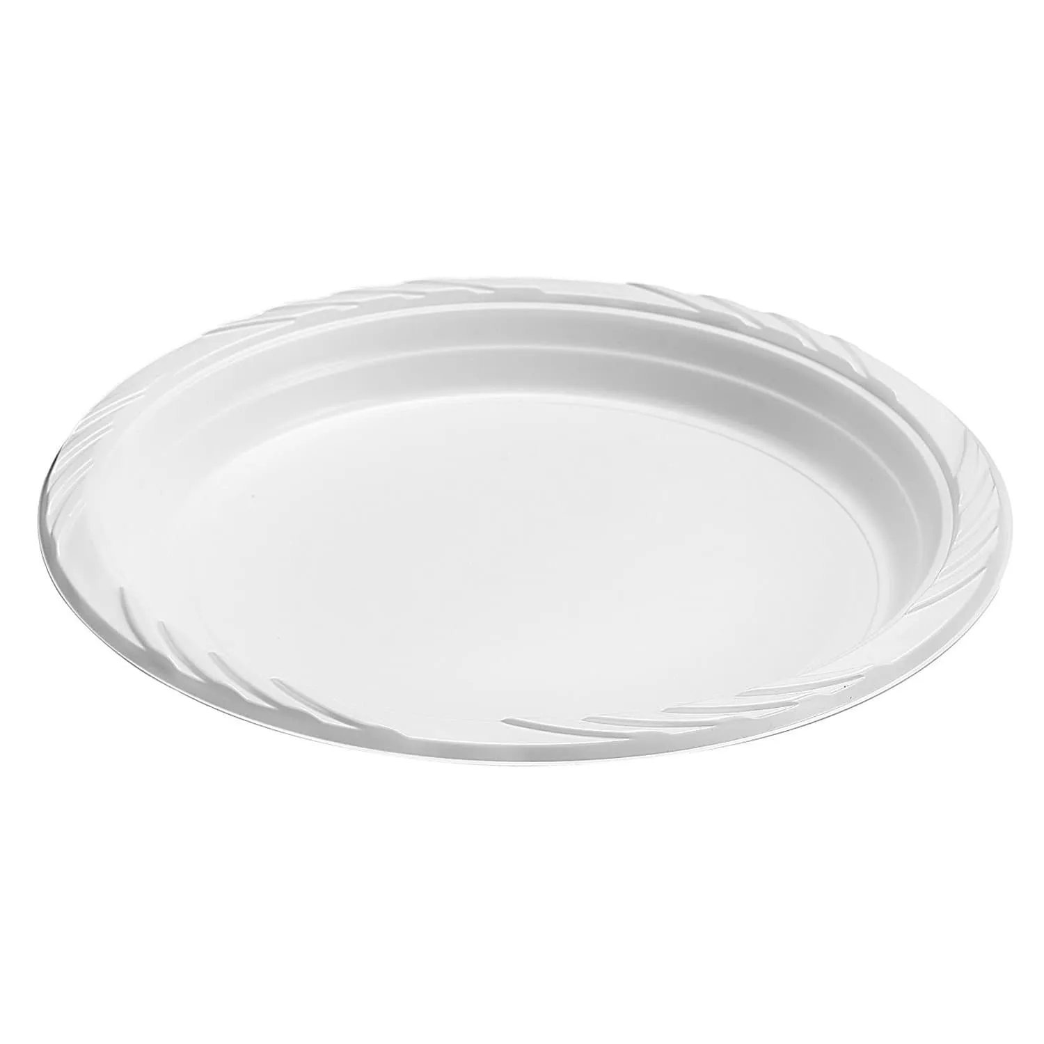 *WHOLESALE* 10" - Disposable - Lightweight - White - Dinner Plates | 400 ct.