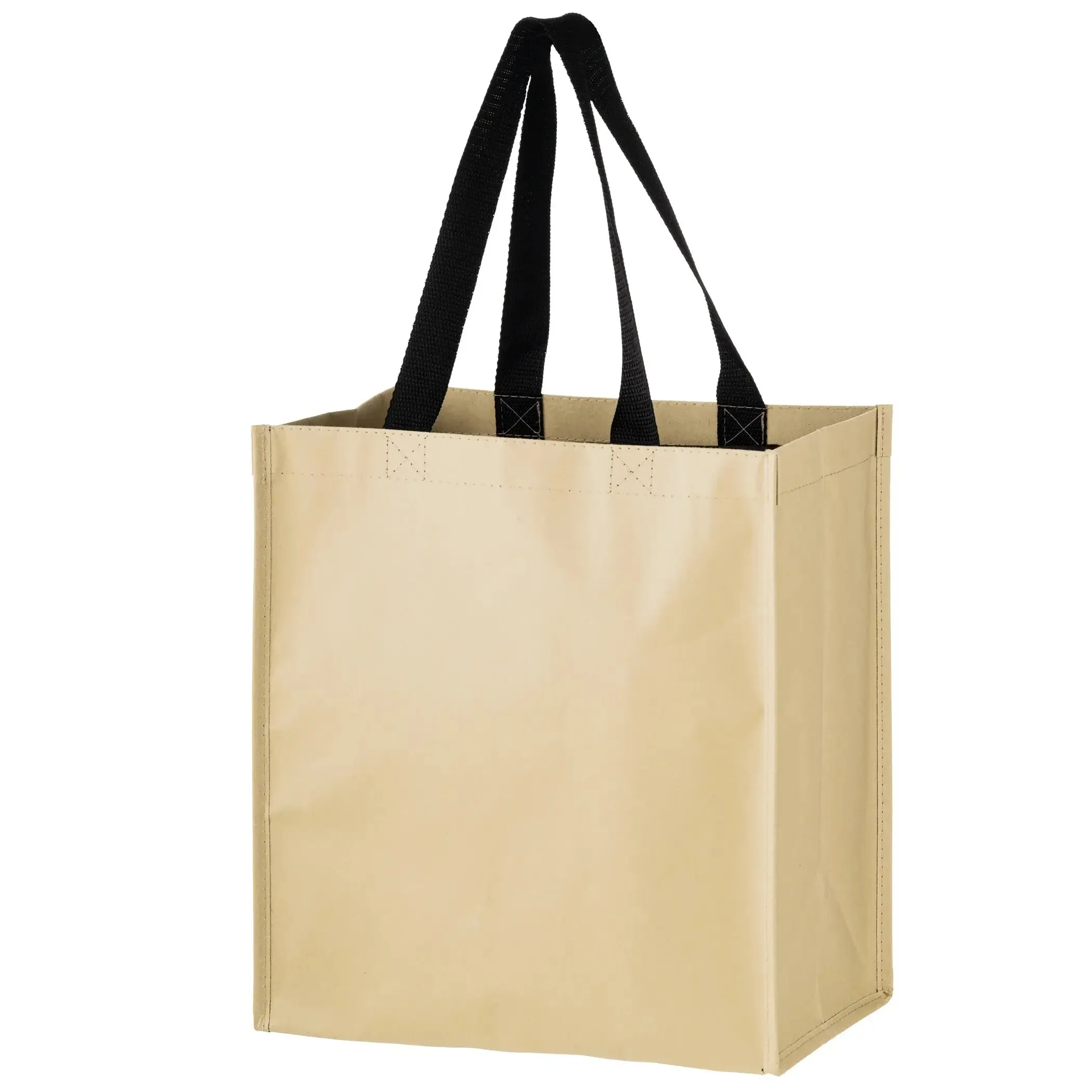 Wholesale NON-WOVEN HYBRID TOTE WITH PAPER EXTERIOR - MACK12