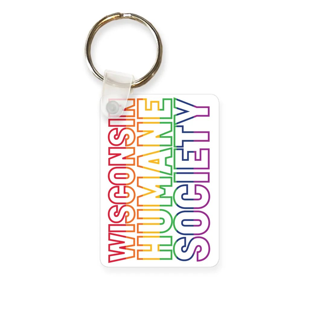 WHS Pride Rainbow Key Chain