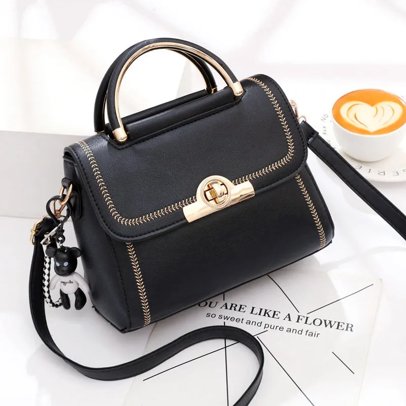 Women's bag small square bag new sweet and cute trendy style student shoulder crossbody bag