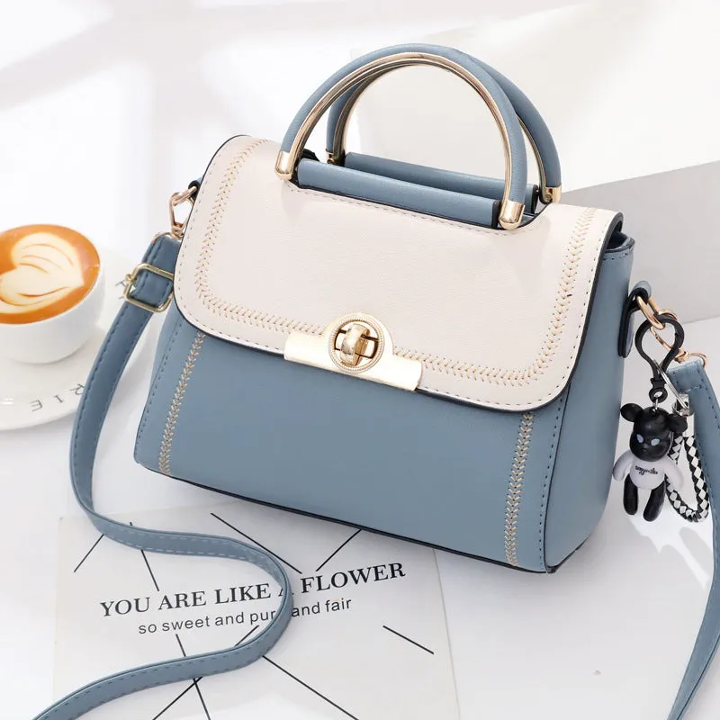 Women's bag small square bag new sweet and cute trendy style student shoulder crossbody bag